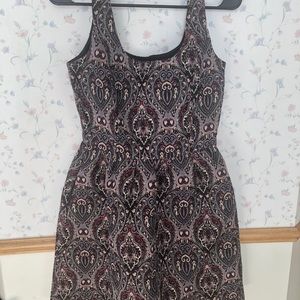 BB Dakota paisley metallic dress